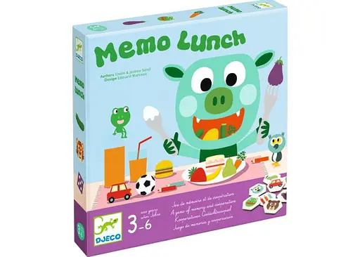 Настольная игра Djeco Мемо-ланч (Memo Lunch) (DJ00819)