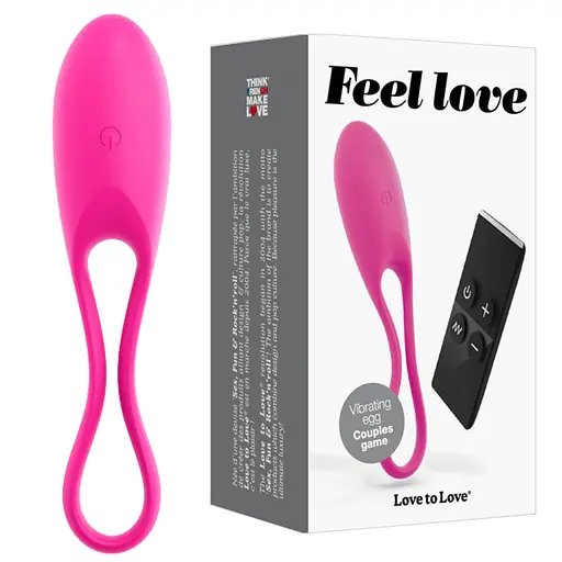 Віброяйце Love To Love Feel Love 14.3 см рожевий - фото 3