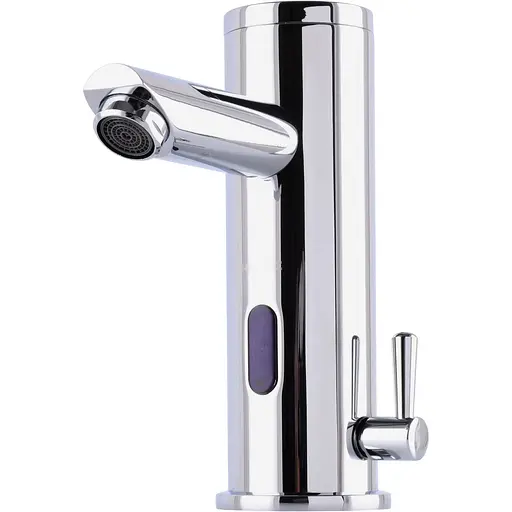 Змішувач сенсорний для умивальника HOTEC 19.115-DC/AC - фото 1