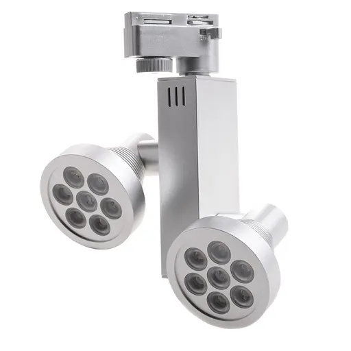 Светильник трековый поворотный LED 200/2x7W HD AL Brille 176454