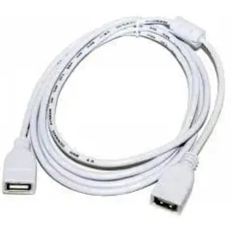 Кабель Atcom Usb 2.0 AF/AF пакет длина 1.8 м белый