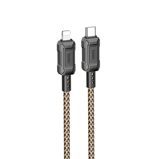 Кабель Hoco Type-C to Ligtning Leader PD cable X94, 1 м 20 W желтый 6931474794222 - фото 1