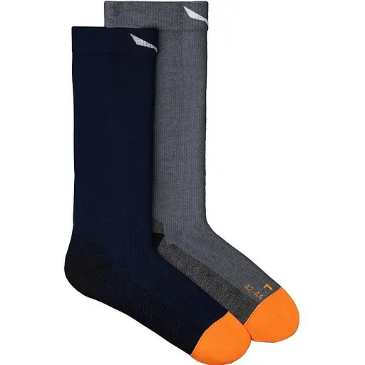 Шкарпетки Salewa Mountain Trainer AM M Crew Sock 39-41 Синій/Сірий (1054-013.002.9711)