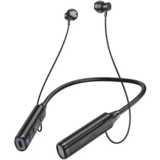 Навушники Borofone BE64 Perfect neckband BT earphones бездротові спортивні чорні