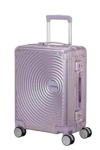 Валіза 55 см American Tourister Soundbox Alu Stormy Lilac 55x40x23 MI3*81001 - фото 6