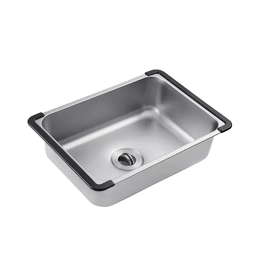 Кухонна мийка Kroner KRP Dekor - SET7848 (1.0 мм) CV033567, Нержавіюча сталь - фото 10