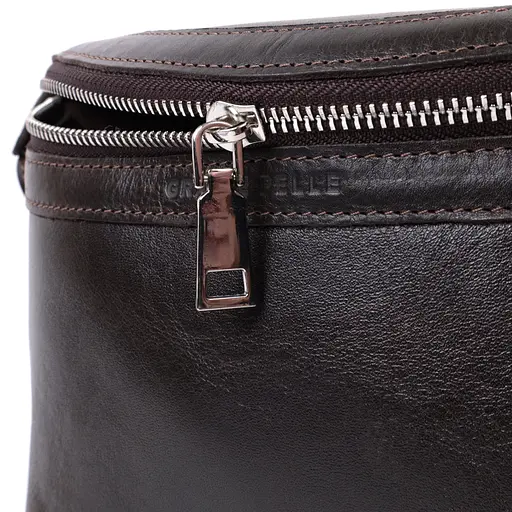 Бананка для мужчин из натуральной кожи GRANDE PELLE 25х15х4,5 см sum0026993 - фото 16