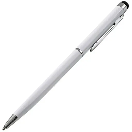 Стилус-ручка для ємнісних екранів, білий