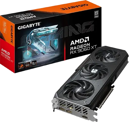 Видеокарта AMD Radeon RX 9060 XT 16GB Gigabyte Gaming OC (GV-R9060XTGAMING OC-16GD)