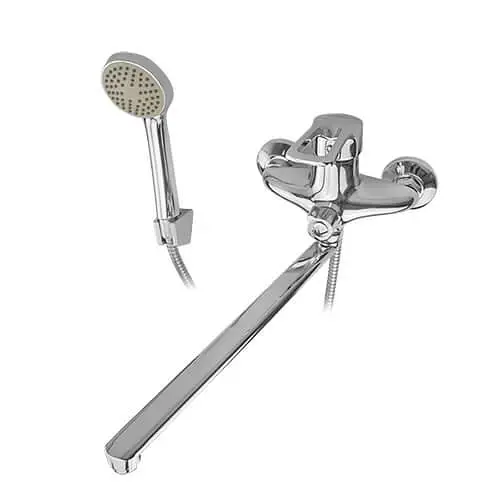 Смеситель для ванны Wezer NHK7-B181 хром - фото 2