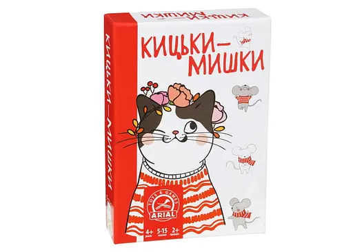 Настільна гра Arial Кицьки-мишки (91158)