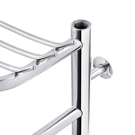 Рушникосушарка водяна Kroner Канна ДК01 800x530/7 CV014726, Хром, нижнее - фото 4