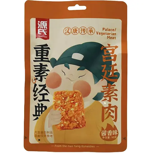 Мясо вегетарианское Genji Palace с соевым соусом 90 г