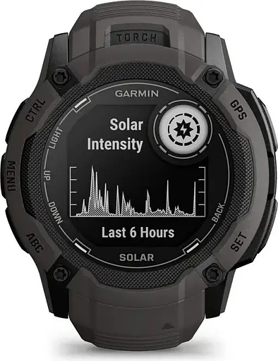 Смарт-часы Garmin Instinct 2X Solar Standard Edition Graphite (010-02805-10/00) [85180] - фото 2