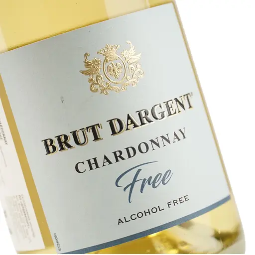 Вино безалкогольное игристое Brut Dargent Chardonnay Free белое сухое 0.75 л - фото 6