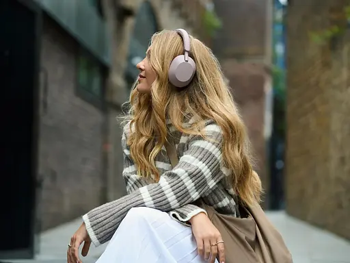 Наушники Over-ear WH-1000XM5 BT 5.2, ANC, Hi-Res, AAC, LDAC, Wireless, Mic, Розовый Sony teh0013065 - фото 6