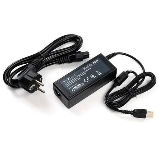 Блок живлення для ноутбука Rezone Lenovo 65W 20V 3.25А square with pin (RZPSLN6520SQ) - фото 1