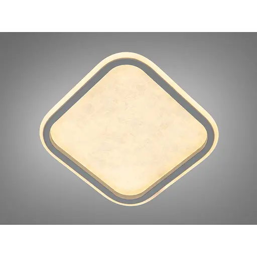 Світлодіодний світильник Romin таблетка сірий 32 Вт 6 м² - фото 1