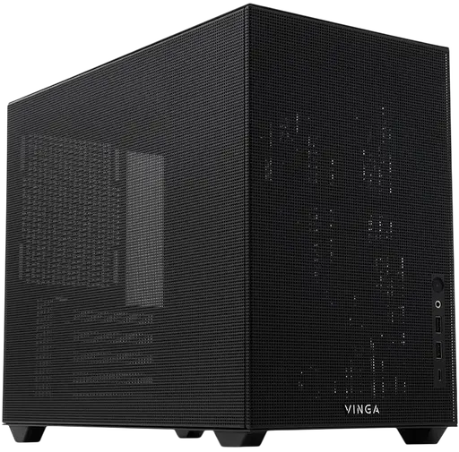 Корпус Vinga Glacier Black - фото 1
