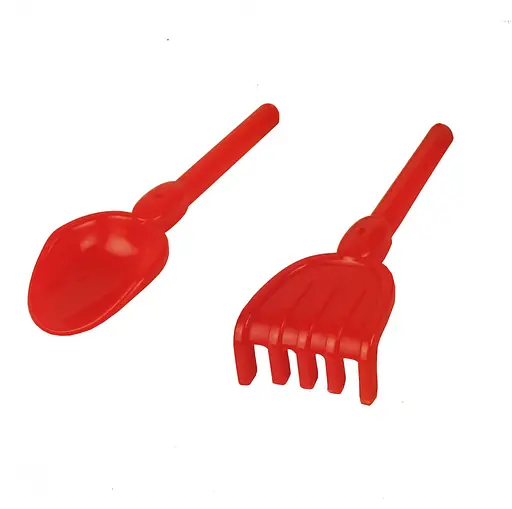 Дитячий набір лопатка і граблі для пісочниці 19240, 24 см - фото 2