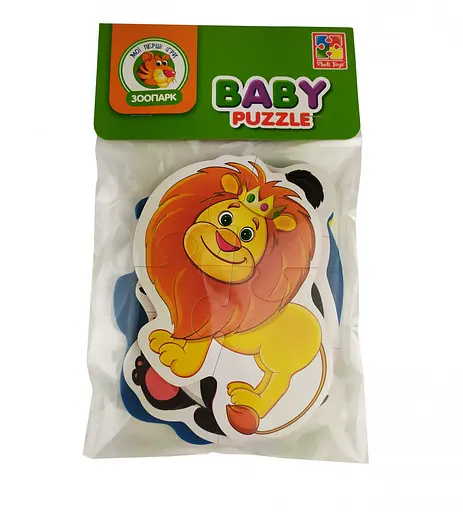 Детские беби пазлы Зоопарк VT1106-85 картинки - 4 шт
