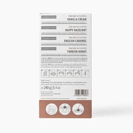 Кофейный Адвент-календарь Newtea Кофейное Рождество 24 шт. х 10 г - фото 5