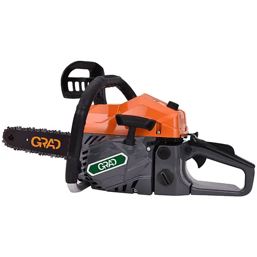 Бензопила цепная пилка Grad 2.6 кВт шина 45 см шаг цепи 0.325 (5605935) - фото 1
