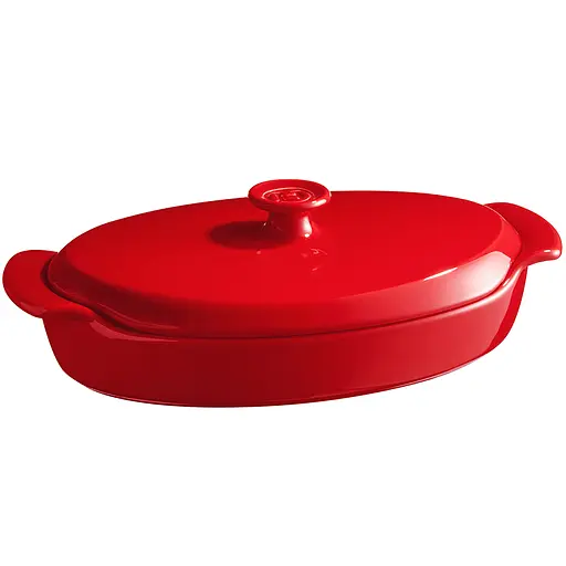 Форма для запекания Emile Henry Ovenware 30.5x17.5x9 см 0.9 л красная (348441) - фото 1