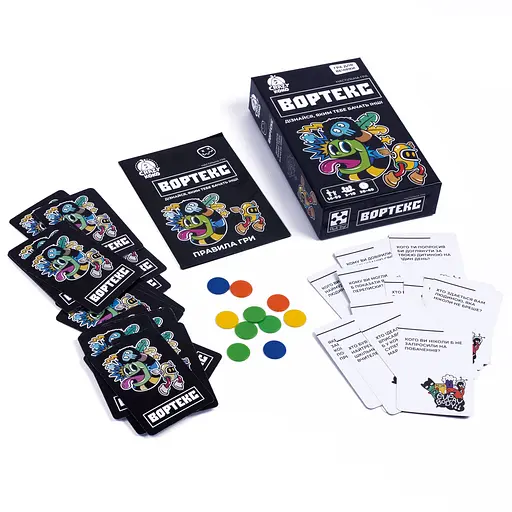 Игра настольная развлекательная "Вортекс" Crazy Koko 14+ VT5903-01 Vladi Toys, в коробке (4820234765836) - фото 2