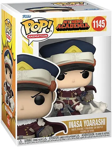 Фигурка Funko Pop Фанко поп Моя Геройская Академия My Hero Academia Инаса Inasa Yoarashi 10 см FP MHA IY 1145 - фото 3