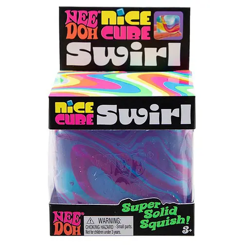 Дитяча іграшка антистрес "Космічний кубик" NeeDoh SWNCBND(Violet) - фото 1