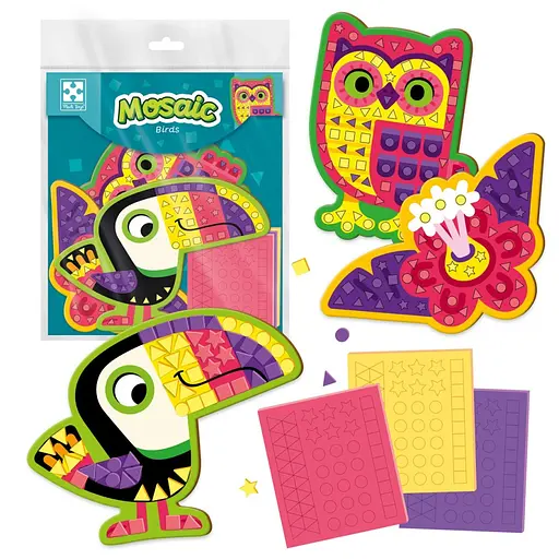 Набір для творчості "Птахи" VT4511-09 м'яка мозаїка - фото 4