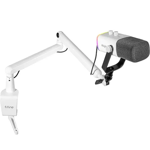 Мікрофон Fifine TAM8W USB White (TAM8W) - фото 3