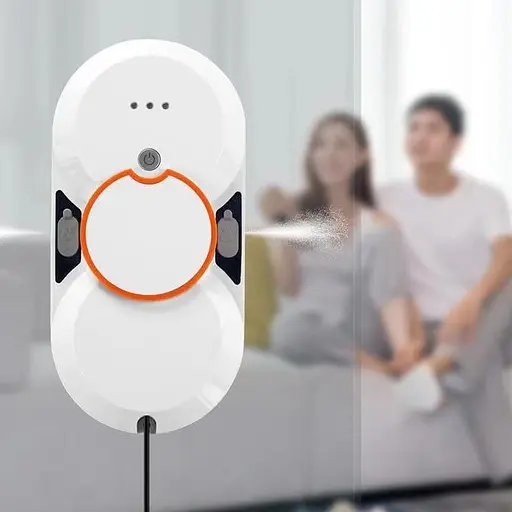 Робот для мийки окон DJET W24D з двухсторонним автоматическим распылителем води White - фото 3