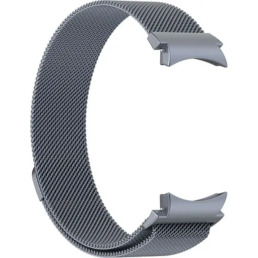 Ремешок ArmorStandart Milanese Magnetic для Samsung Galaxy Watch 7/FE/6/6 Classic/5/5 Pro/4/4 Classic Grey (ARM86843) [151812] - фото 3