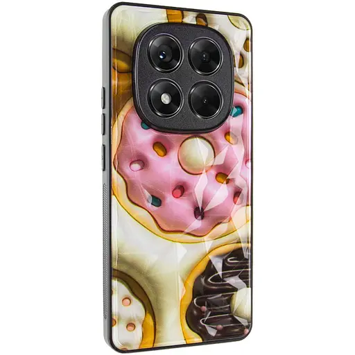 TPU+PC чехол Epik Prisma Fluffie для Xiaomi Redmi Note 14 Pro 5G Donut - фото 2
