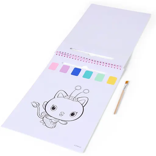 Раскраска Gabby's Dollhouse водная 24 листа (GD24355) - фото 4