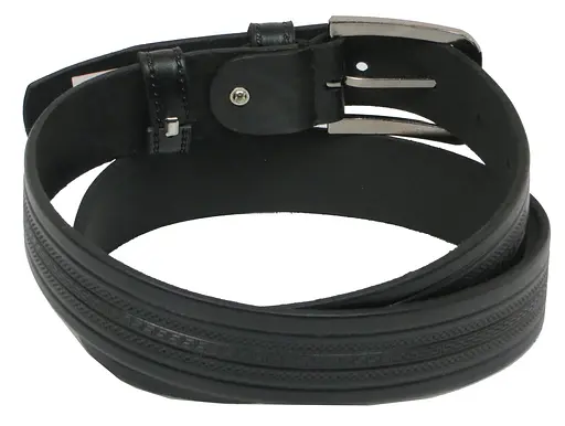 Ремінь шкіряний Skipper чоловічий 111-131х3,5 см acs0017590 - фото 3