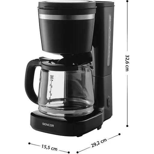 Кавоварка Sencor SCE 2710BK крапельна (41023686) - фото 10