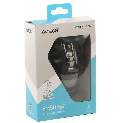 Миша A4Tech Fstyler FM50 Plus (Black) USB (FM50 Plus (Black)) - фото 11