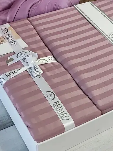 Постільна білизна Murdum Сатин-Stripe Romeo Home pbe0051821 - фото 2