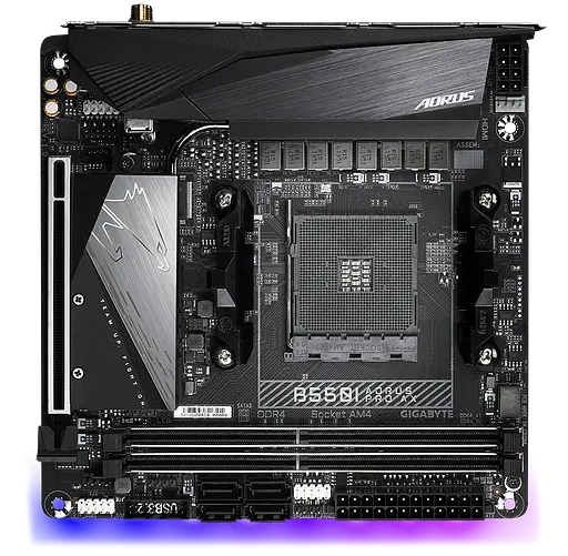 Mатеринська плата Gigabyte B550I AORUS PRO AX (B550I AORUS PRO AX)