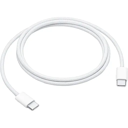 Кабель Apple High Copy USB-C Woven Charge Cable 1m OEM HC білий [104356]