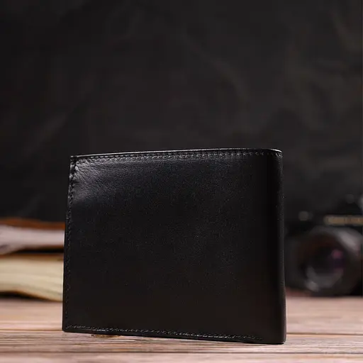 Мужской кожаный кошелек Canpellini 11.5х9.5х2 см acs0025677 - фото 7