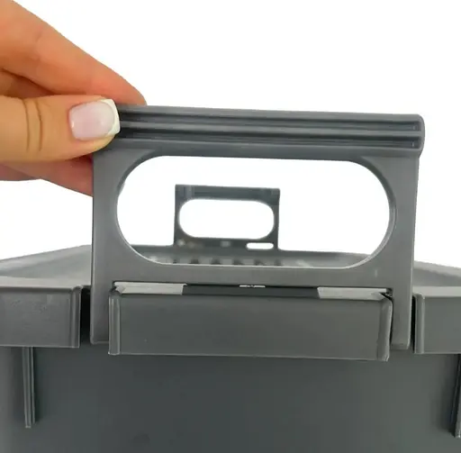 Органайзер-ящик Motek на 30 л антрацит універсальний 29х41х34 см (MT-35) - фото 7