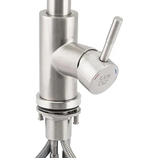 Смеситель для кухни с выдвижным изливом Lidz (NKS) 12 32 015FL-13 - фото 2