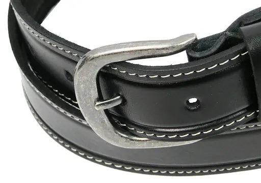 Ремінь шкіряний Skipper чоловічий 126-146х3,8 см acs0017384 - фото 4