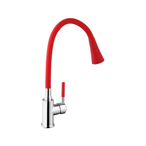 Смеситель для кухни Kroner KRM Kuche - C132RED Красный - фото 3