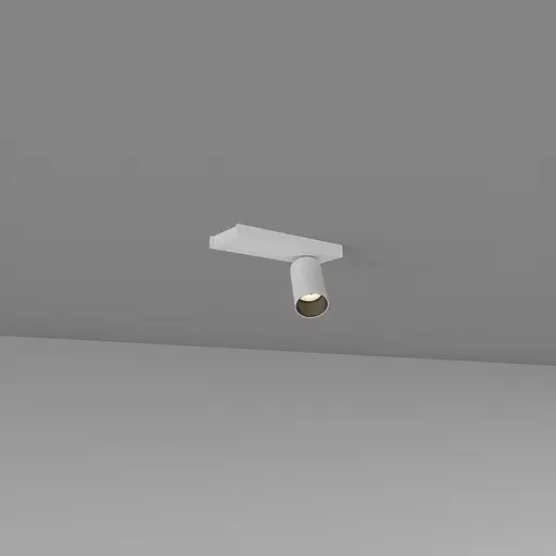 Накладной светильник Skarlat RSLC78049-1 1x7W WH+BK 3000K