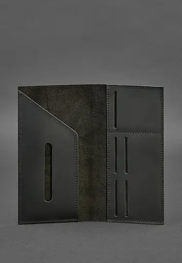 Кожаный тревел-кейс 3.1 черный Crazy Horse - фото 5